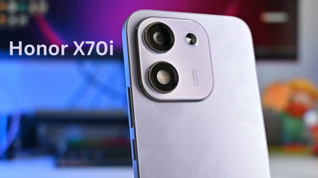 Honor X70i Camera