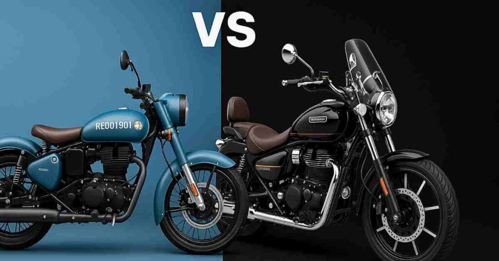 Royal Enfield Meteor 350 vs Classic 350