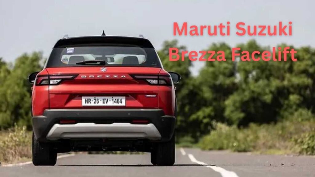 Maruti Brezza Facelift