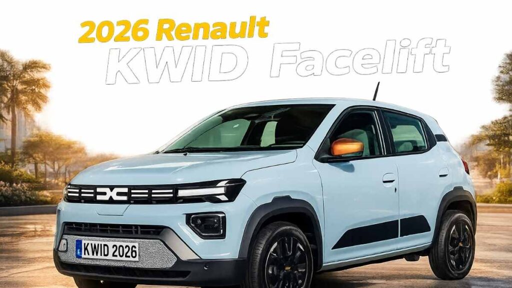 Renault Kwid Facelift 2026