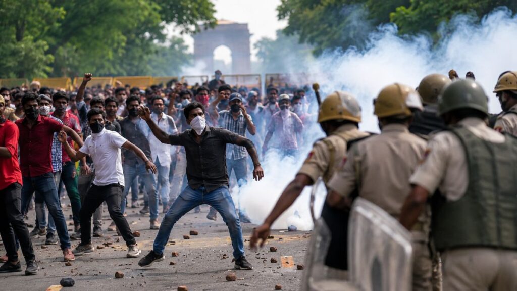 Parliament Street Violence