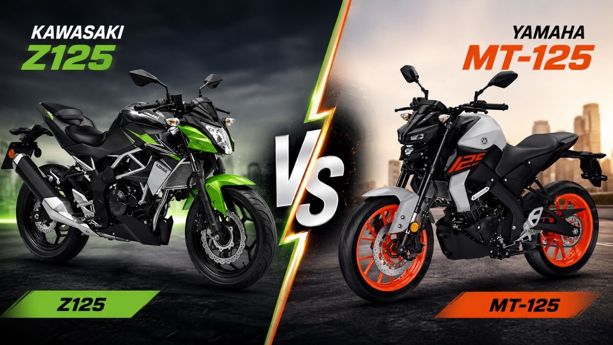 Kawasaki Z125 vs Yamaha MT-125